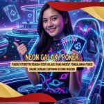 Poker Futuristik Efek Galaksi